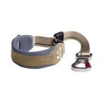 Dog quick grip with a carabiner on a white background